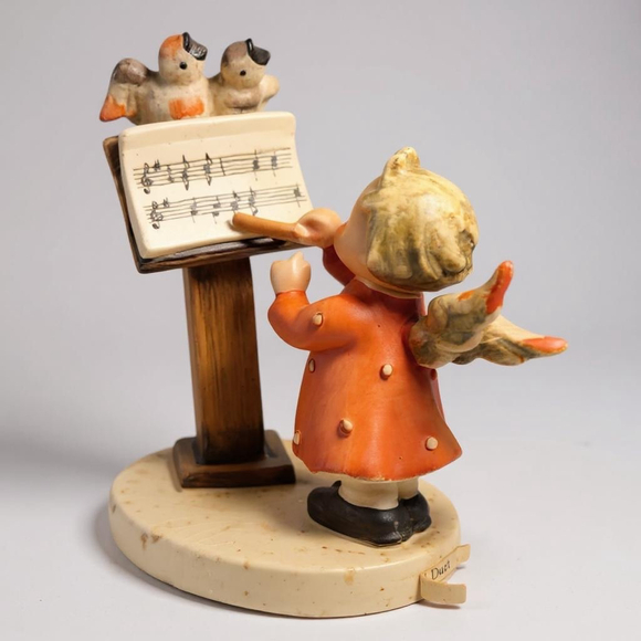 Hummel Other - Hummel Figurine Angel Duet Music